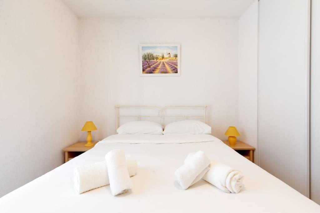 Domaine Des Palmiers - Piscine- Parking - Tennis - Clim Cannes Esterno foto
