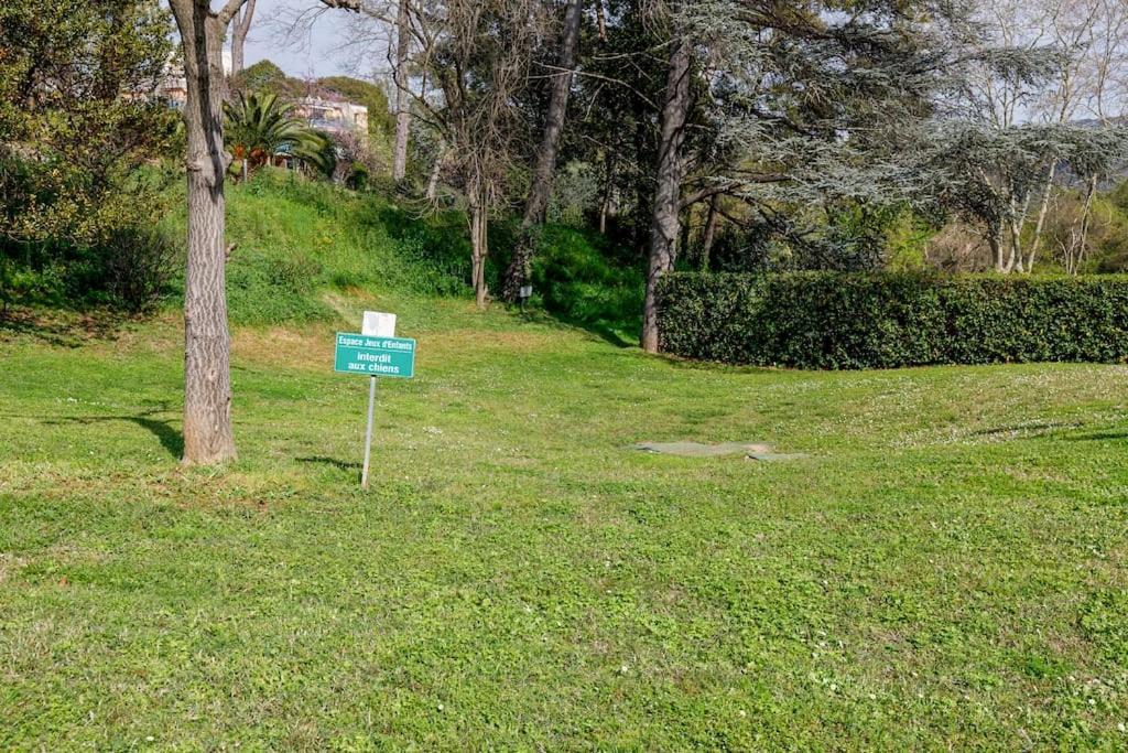 Domaine Des Palmiers - Piscine- Parking - Tennis - Clim Cannes Esterno foto