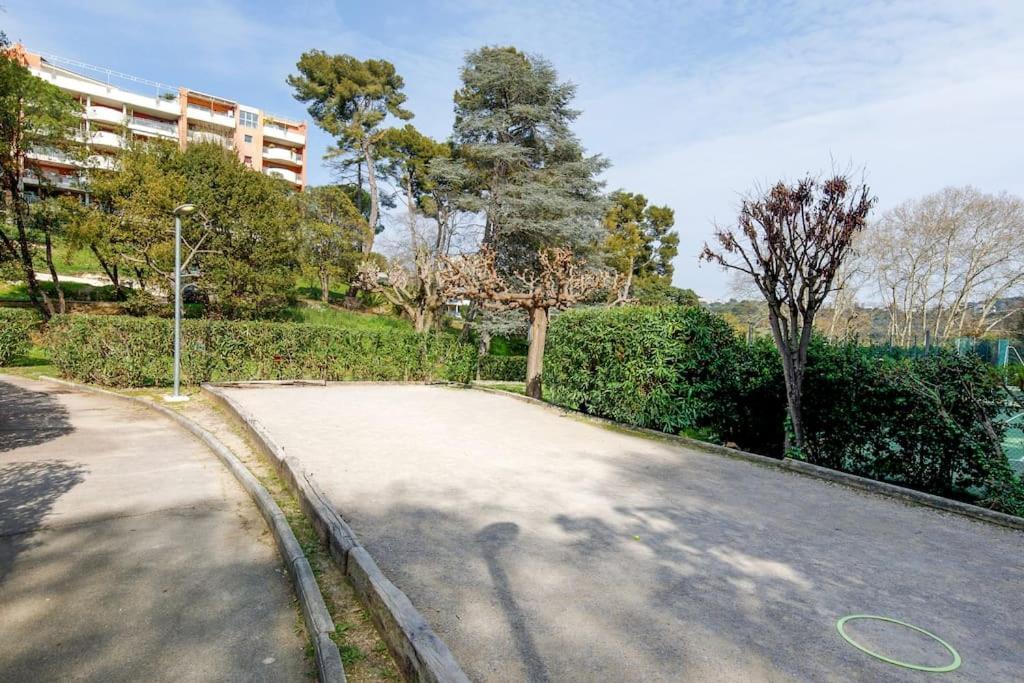 Domaine Des Palmiers - Piscine- Parking - Tennis - Clim Cannes Esterno foto